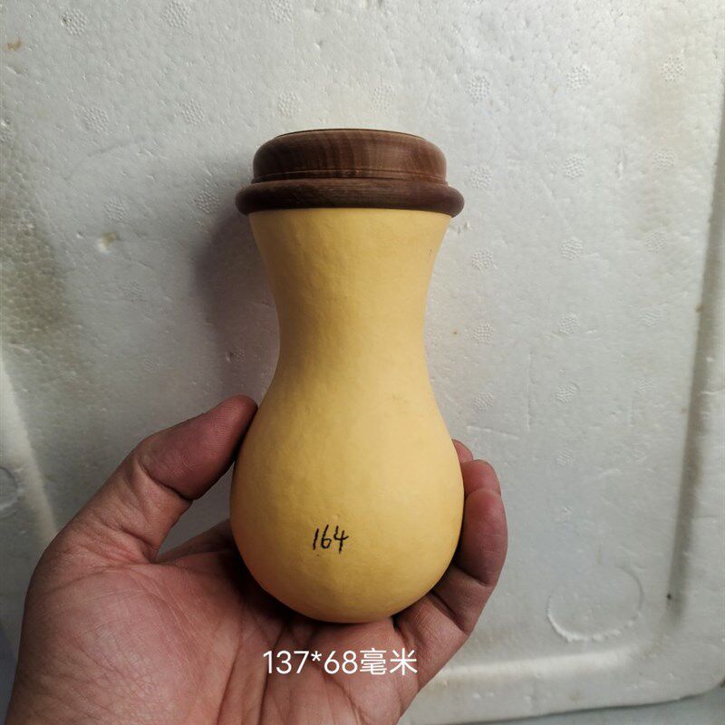 天然手把文玩本长鸡心蝈蝈虫具葫芦工艺品皮质老成瓷实一物一图