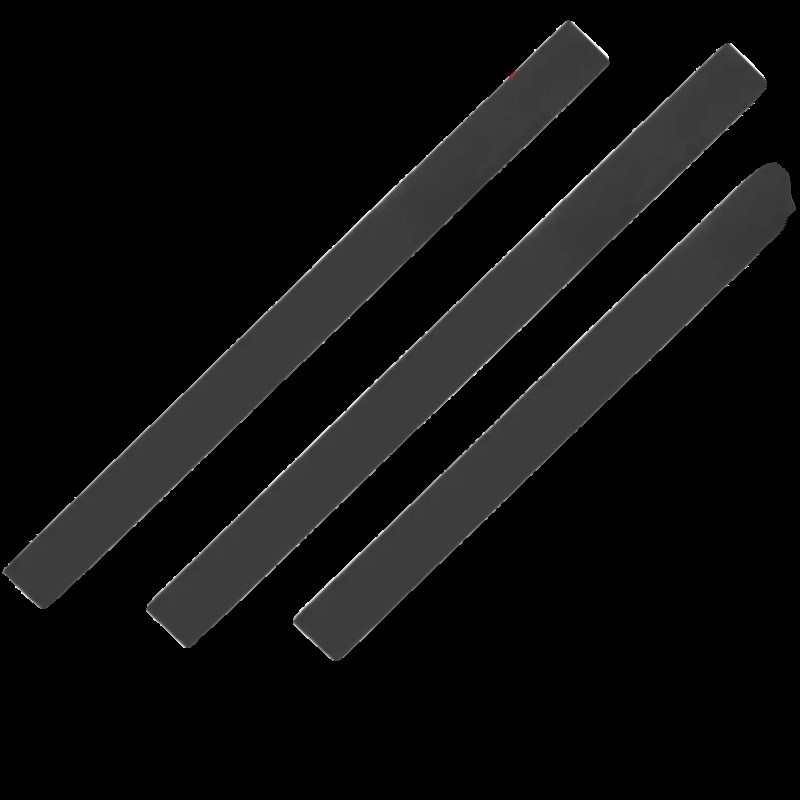 巨鑫加硬白钢刀条扁平白钢刀条HSS高速钢氮化黑钢刀片度