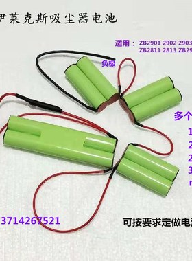 适用伊莱克斯吸尘器ZB2902 2812 2932 ZB2811 ZB2933 12V充电电池
