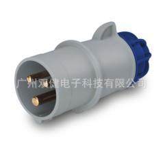 214.1633 防水工业插头16A-6h/3P IP44 cee插头 230v插头
