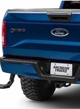 适用15-20年福特F150后尾门折叠踏板后杠隐藏式伸缩脚踏板爬梯