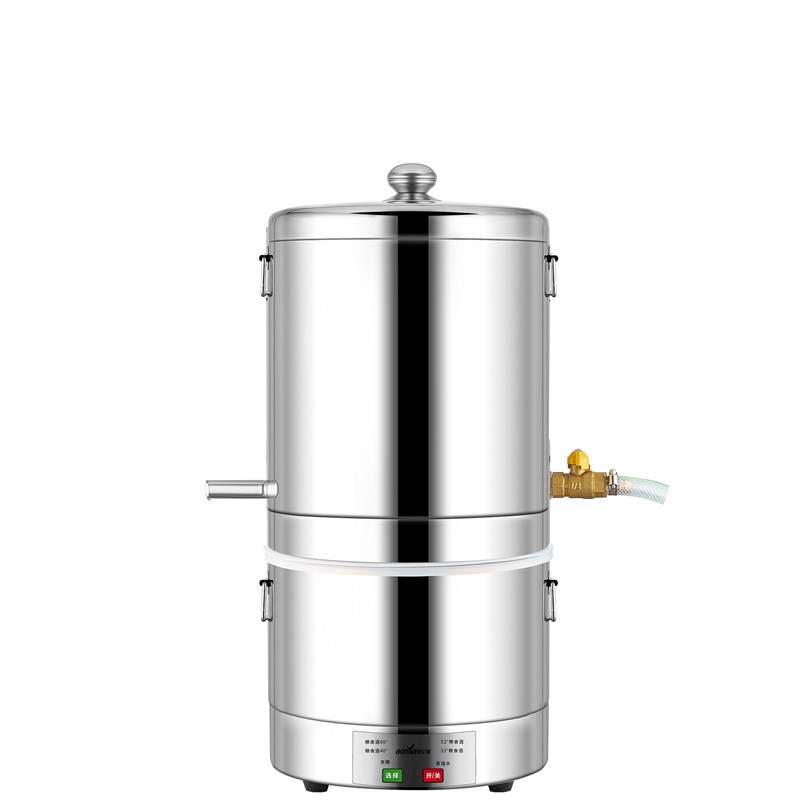 酿酒机小型设备家用全自动智能商用纯露米酒葡萄蒸酒器蒸馏机制酒