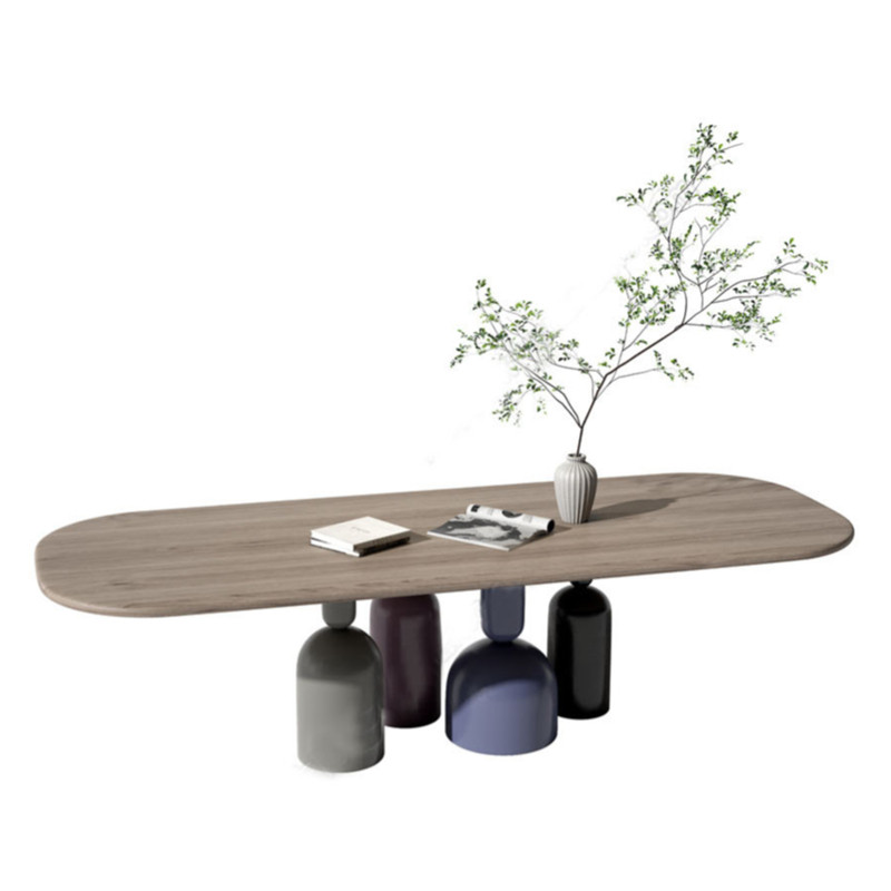 北欧烤漆胡桃木餐桌小户型长方形饭桌简约家用书桌餐桌会议桌定制,住宅家具,板木餐桌,淘宝优惠券,粉丝福利购,淘宝优惠卷