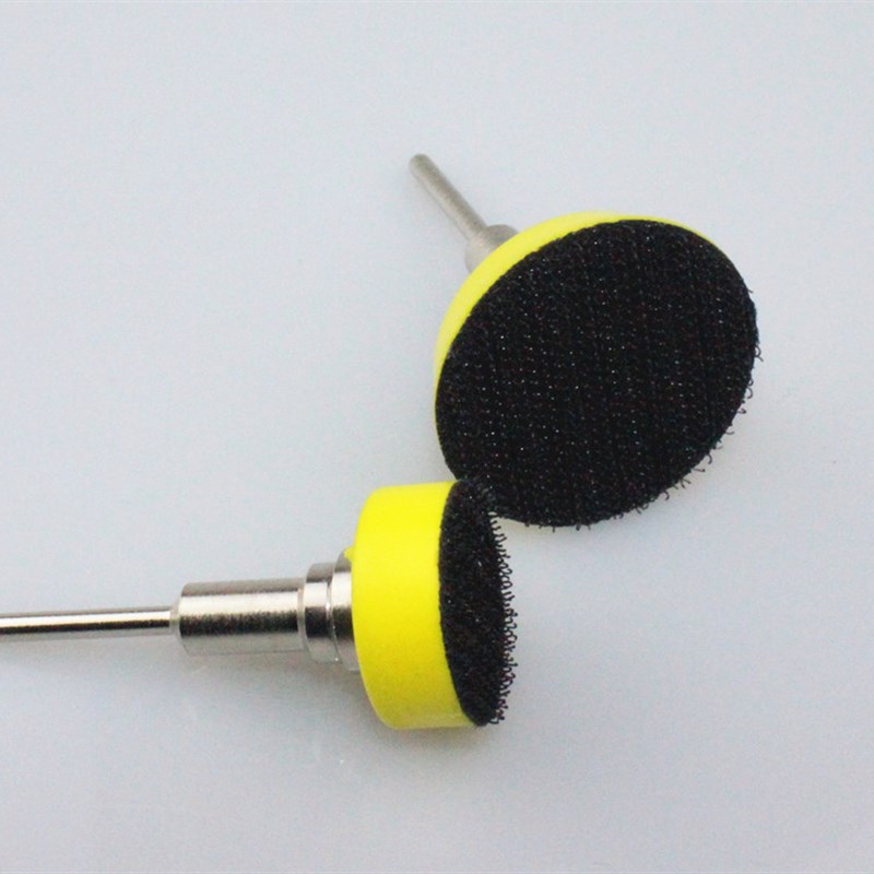 植绒砂纸自粘吸盘电钻电磨角磨机砂纸小吸盘汽车抛光1寸2寸打磨盘