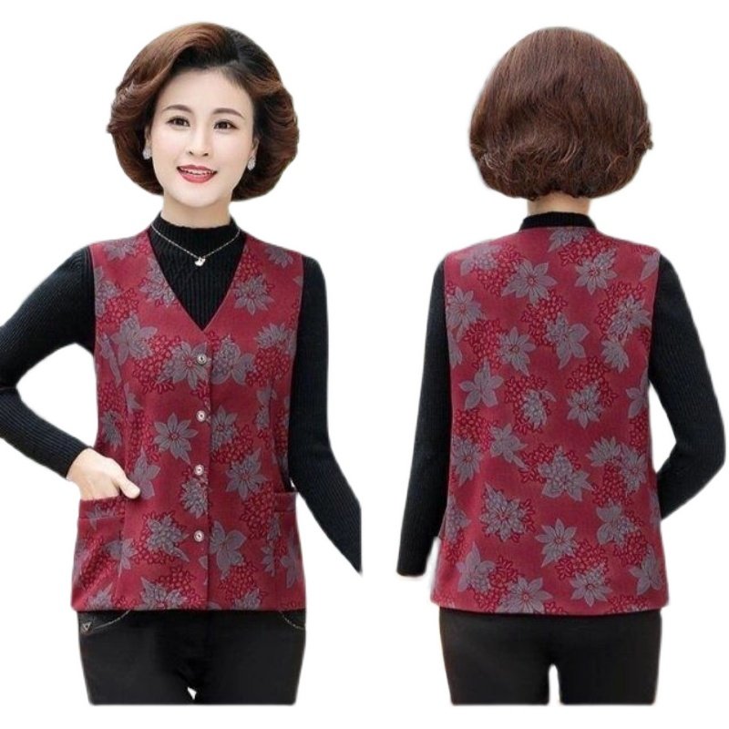 200斤中老年女马甲背心休闲单款马夹春夏大码女装老太太薄款外套,女装/女士精品,马夹,淘宝优惠券,粉丝福利购,淘宝优惠卷