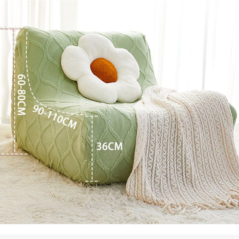 万能弹力毛毛虫懒人沙发套加厚沙发套子单人沙发套全包卡座防尘罩