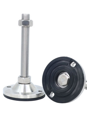 304不锈钢重型脚杯固定地脚可调节机械垫脚m20固定脚CD支撑脚