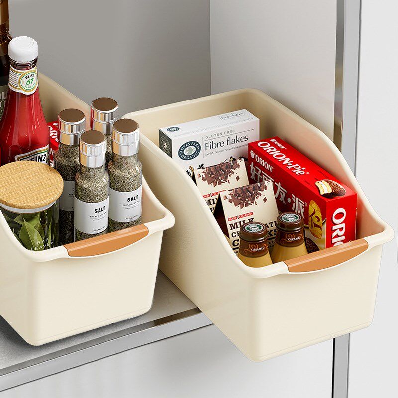 厨房收纳神器水槽下收纳架多功能橱柜储物筐收纳盒厨具锅具置物架