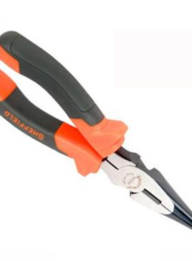 SHEFFIEL/钢S04200盾1重EWX型力偏D心尖嘴钳6英省寸