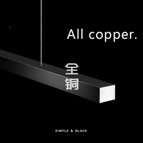 意式极铜餐厅吊灯现代简约吧台高端简师设计全光谱全一91702字长