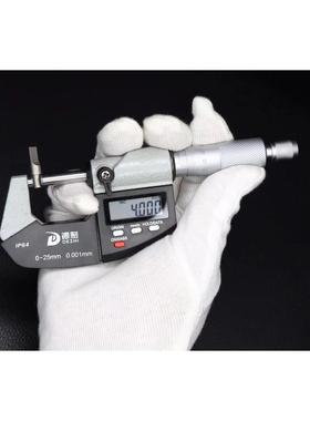青量桂叶片千MIT分尺0-25高度径外螺量旋精测微器量具配件