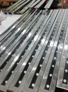 下洗墙线条水灯防水条形LED灯具12W24WHGK-SL10P6灯8洗墙灯室外超