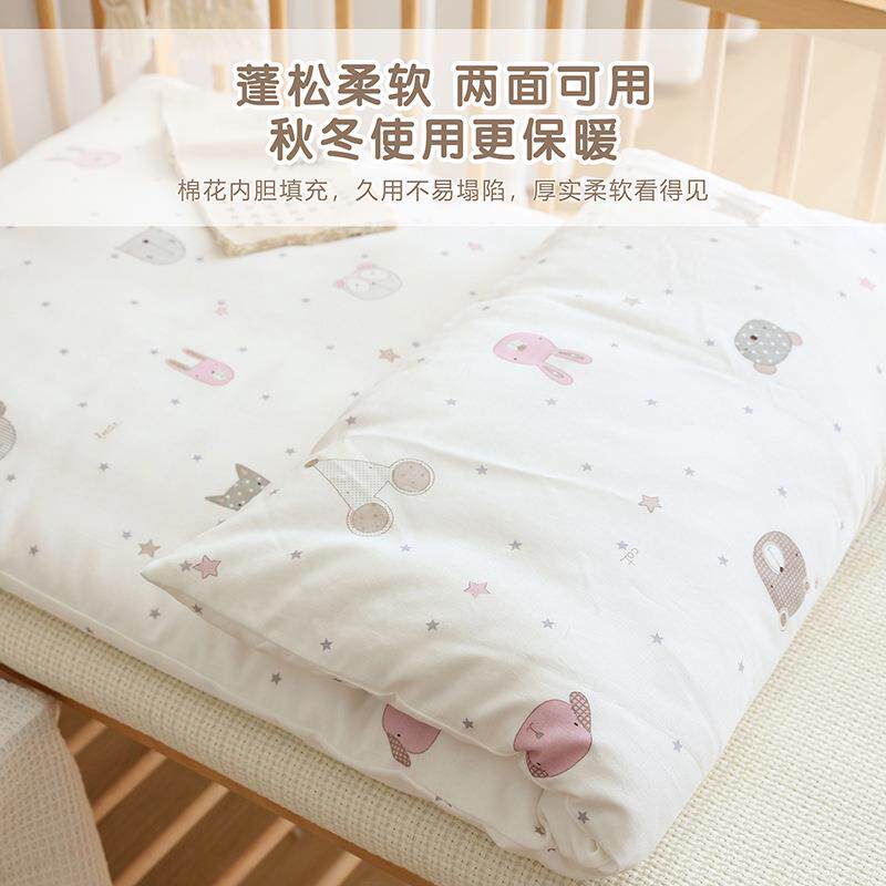 婴童儿棉花床垫秋冬20200601加宝厚新生宝纯棉纱布褥子幼儿园儿床