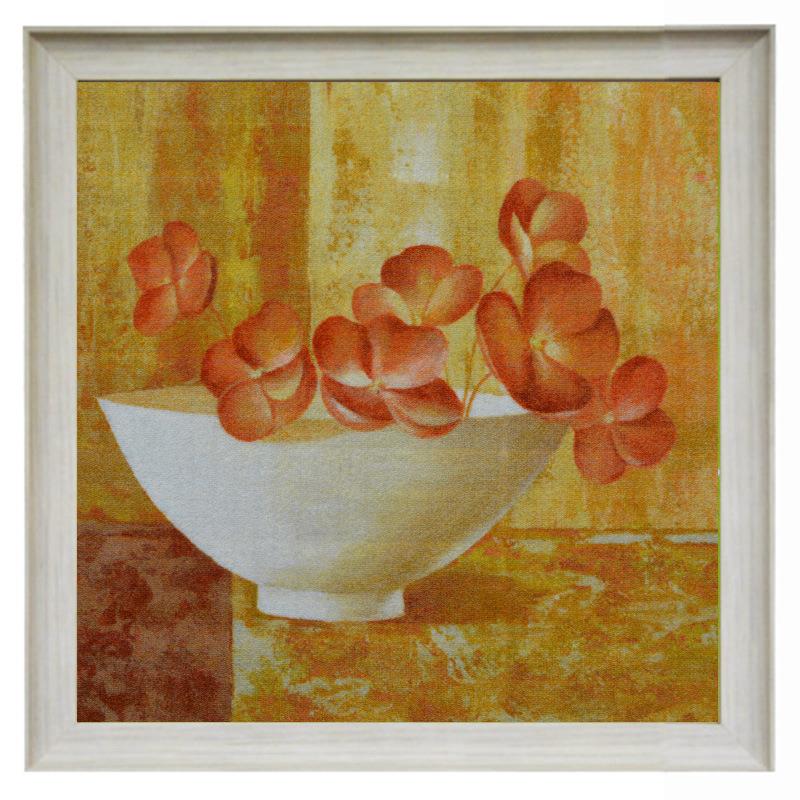 饰花卉家居艺术术挂毯世界名画装艺客厅餐画厅卧室书房有框挂画
