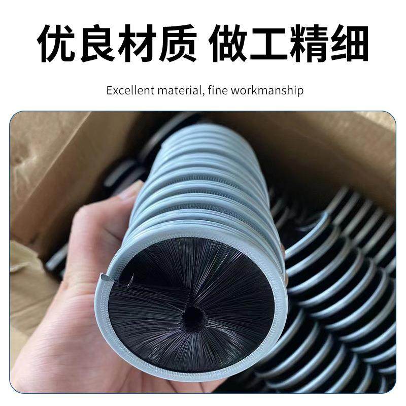 厂家械除尘刷弹簧铜辊镀钢丝内绕式弹簧刷机AFO清洁抛光刷