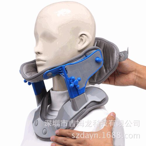 跨境直供吉姆龙CR-162摩舒师热敷可调节颈托牵引器 颈部拉伸器