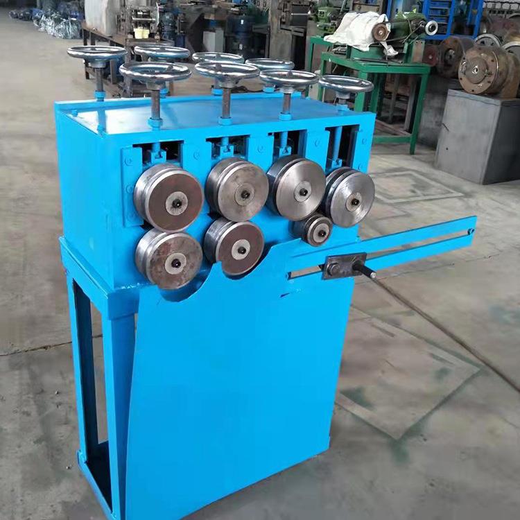 方管圆电管自动盘圆机机STPY-500镀锌管不钢锈铁管滚圆螺旋管动打