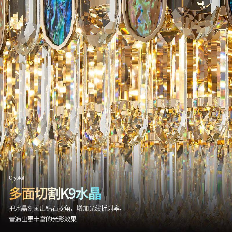 轻奢水晶灯客厅主简灯代约JC6035吊大气豪华别墅餐厅卧室现广东中
