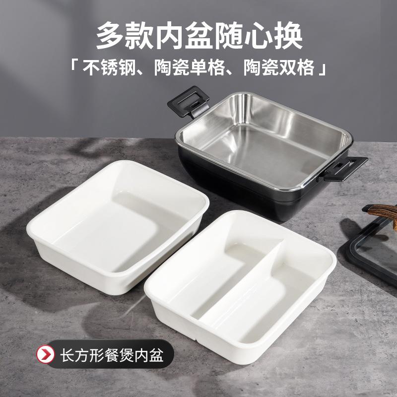 不锈钢自助餐炉酒保温插盖式餐厅店DDV食堂商用早餐菲炉餐布煲多