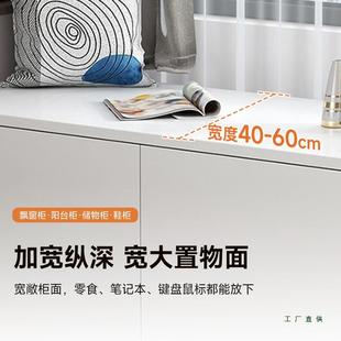 飘窗矮定制飘窗柜客厅储柜木阳台低物柜地柜杂物柜实925柜子卧室