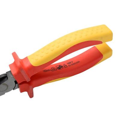大(EERPWER)100827双色柄VDE绝缘头斜嘴钢丝V钳959O老虎钳