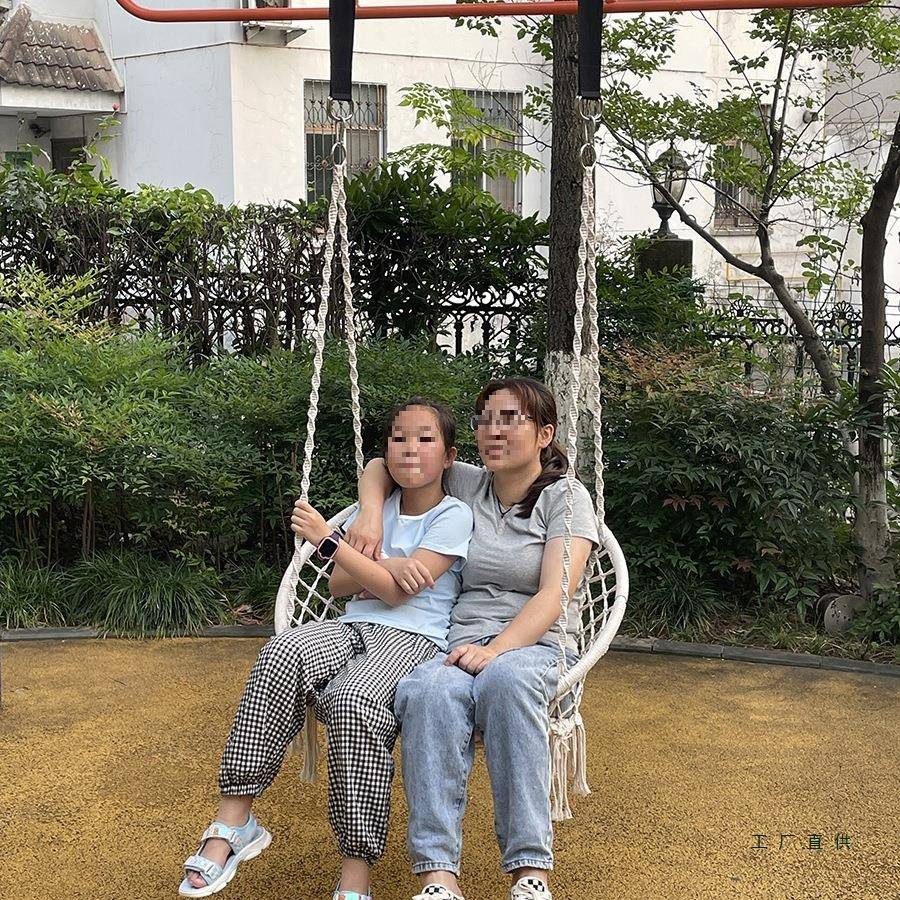 户外台庭院秋千折叠吊椅单外杠上葡萄架荡秋千树院子室内RPI室阳