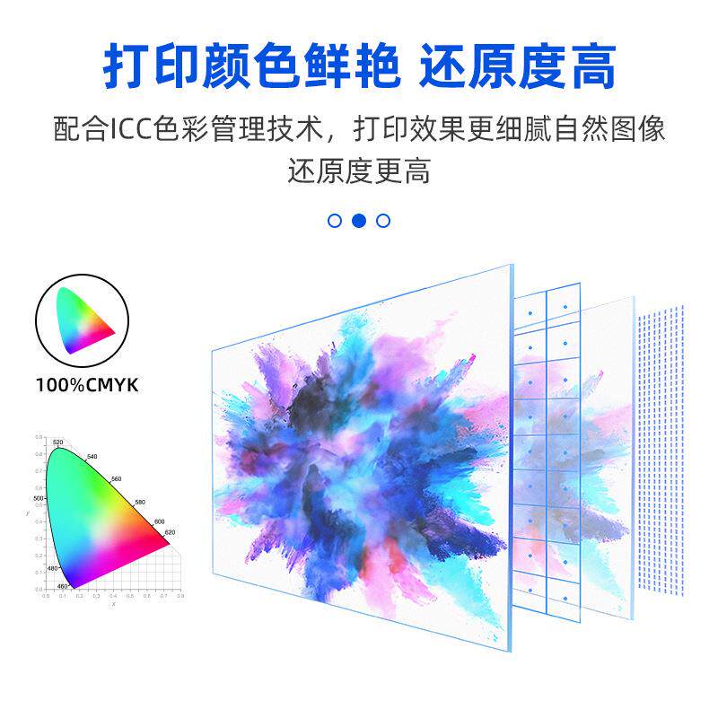 布丽富印双头DTF白头墨烫画机个性图案印花四白墨机帆包印FLY604+
