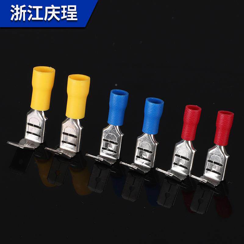 跨境货源P冷BDD1.25250扇背型公母预绝缘接线-端接子肩背352式压