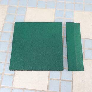 操小场地室LBB外塑胶地板公园区胶板户外橡胶垫地幼儿园滑梯防摔