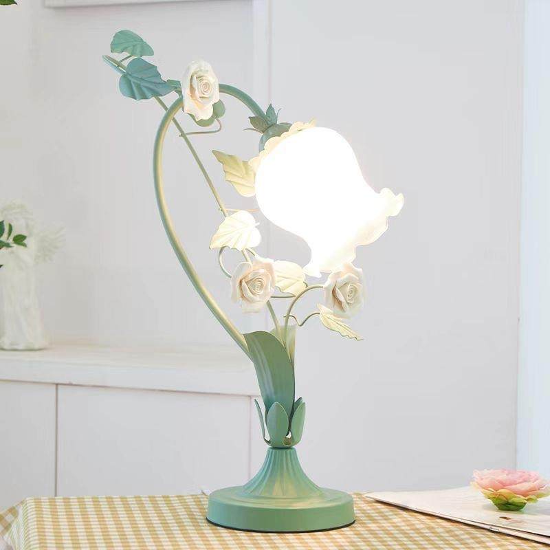 创意铃兰花朵装饰台灯结婚家居小夜灯温馨法式田园桌面插电床头灯,3C数码配件,其它配件,淘宝优惠券,粉丝福利购,淘宝优惠卷