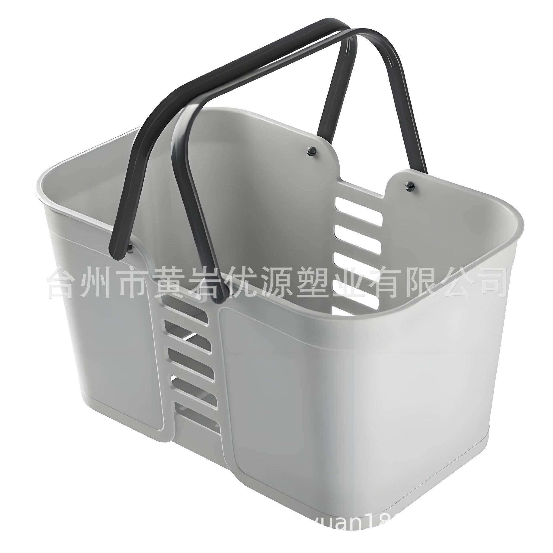 塑料手提收纳篮浴室洗漱杂物