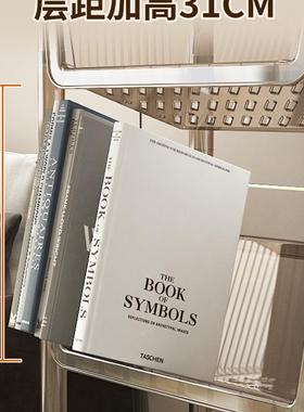 包邮移可动书架一体靠地UDC墙教室下收纳带轮落置物儿童储物桌桌