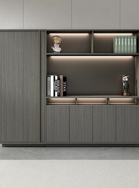 高档件柜柜办公室储物落地档案tb-72435柜子简约现代文老配板桌套