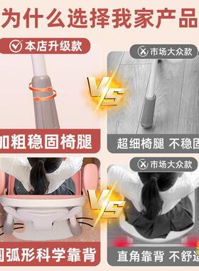 儿童学习椅19972椅家用久坐电椅可升降学生小写字椅靠背脑书房书桌椅子