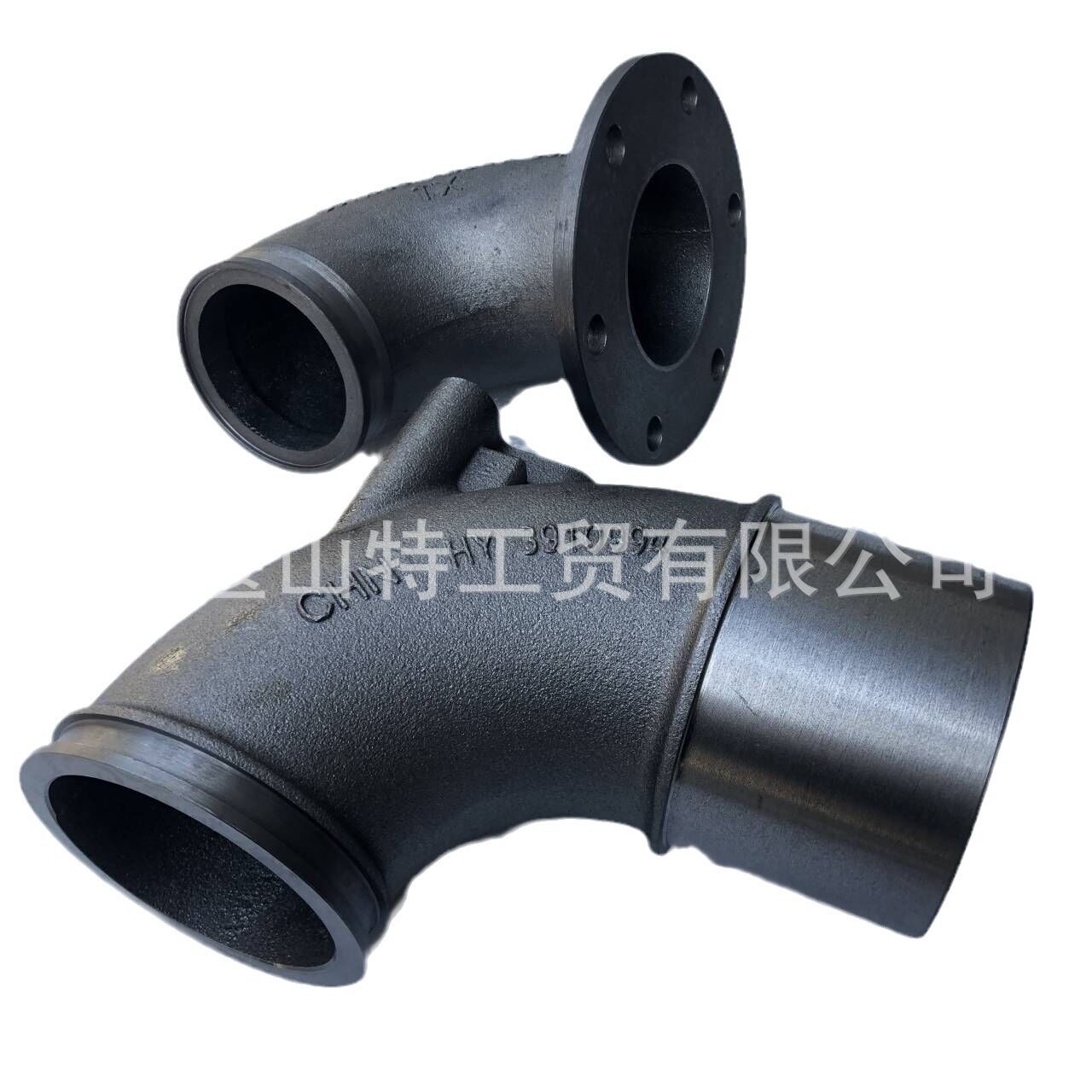 柴油机发动机6CT8.3排气弯管3910994390676339026243971093