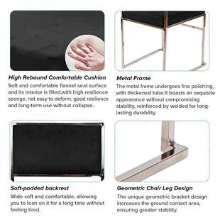 EQV厂家直销酒店宴婚庆椅专会用椅子不锈钢餐椅绿色绒布子