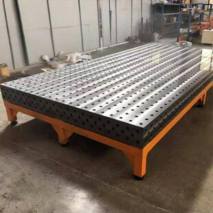 铸铁三接维柔性焊EET接平台工作台多定位机器人工装 具焊配 夹孔装