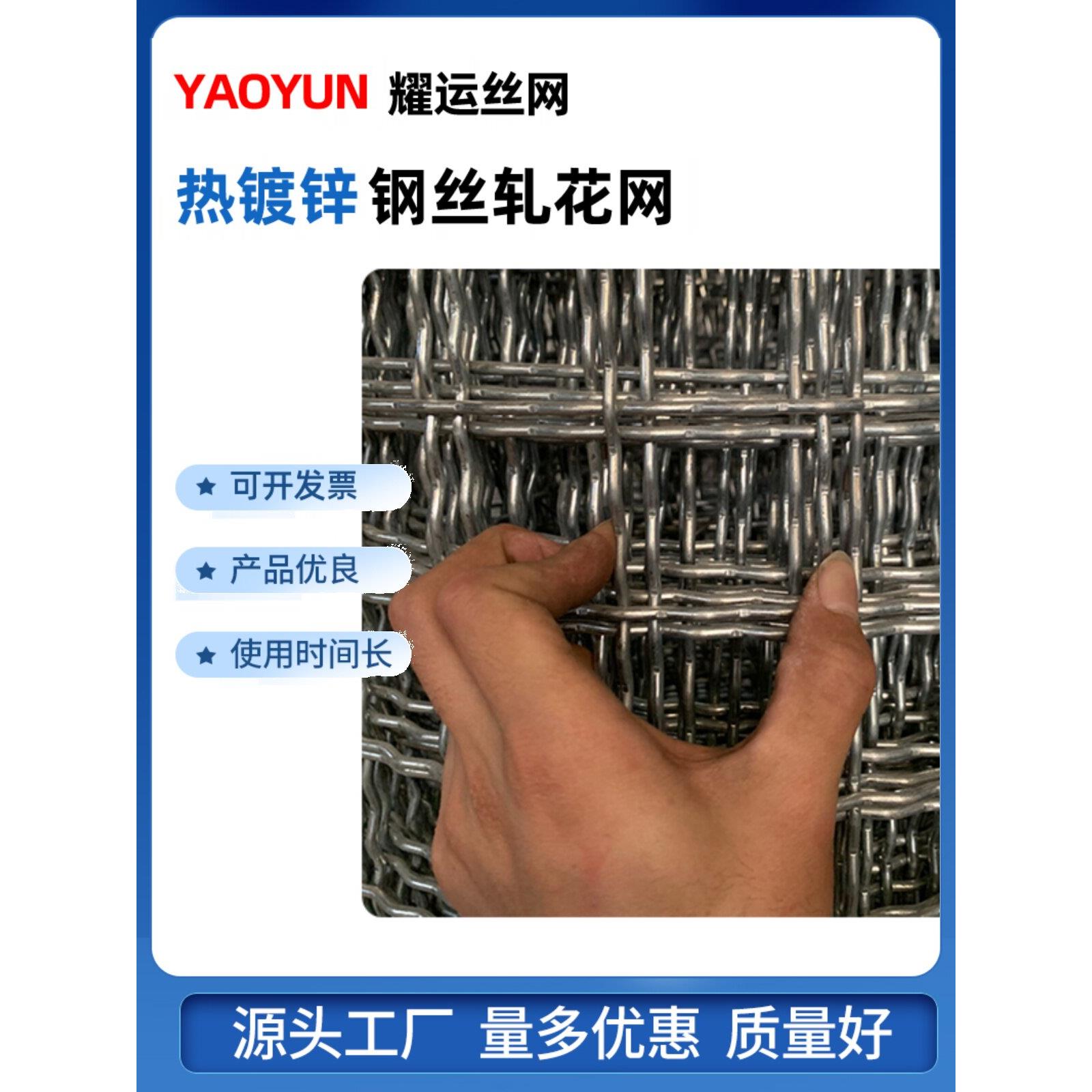热镀锌钢丝网编织网屏风羊床鸭鹅狗漏养网围栏网加厚防护网