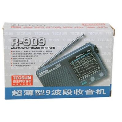 Tecsun/德生 R-909收音机老人全波段袖珍式迷你小充电便携式老年