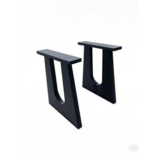 实木架桌脚BGZ支型架U腿岛台桌腿诧寂餐桌大板桌脚茶桌支脚撑桌其