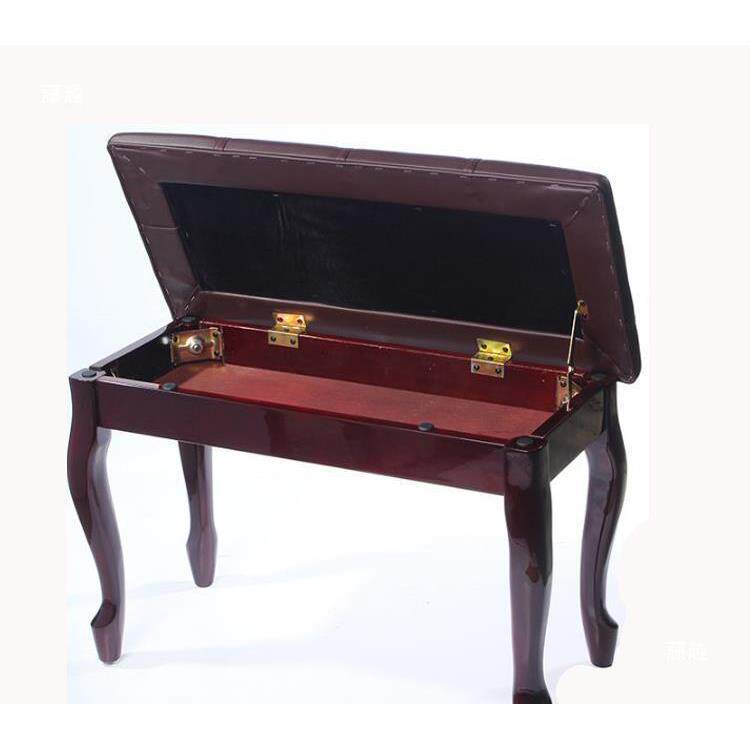 钢琴凳子带书箱NLZ凳电凳凳双人琴实电木弯腿古筝子琴凳椅子加厚