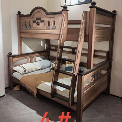 上下床层床全双实木儿童CGO床高低床实木子加厚子母床母两层上下