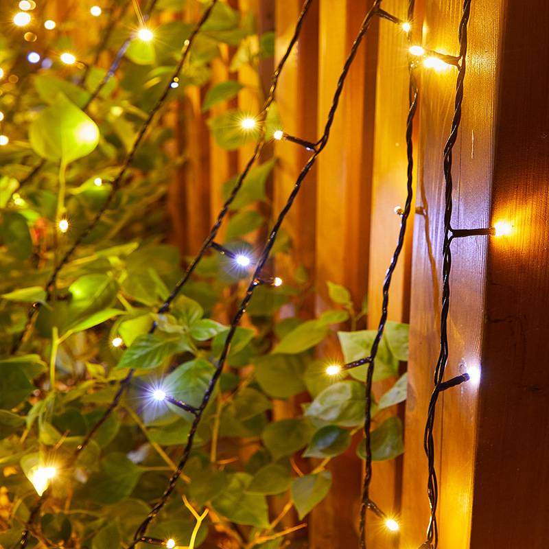 太阳能户外庭院灯防水led家用室外阳台装饰彩灯串灯花园布置灯带