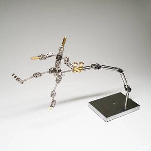 定格工场/定格动画拍摄支架/灵活万向可调节不锈钢支架人偶固定器