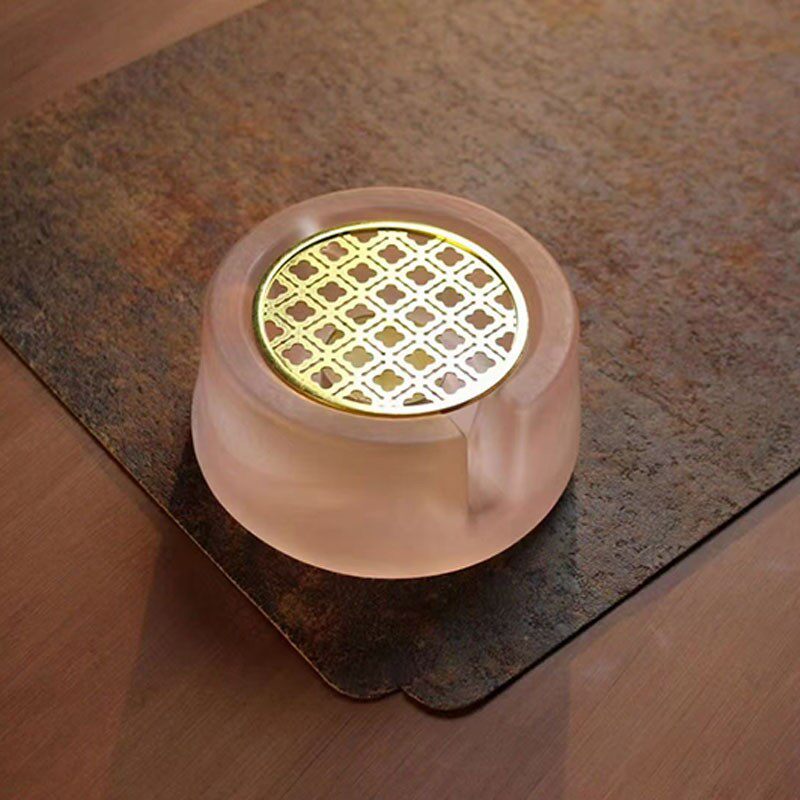 日式琉璃蜡烛温茶炉煮茶器