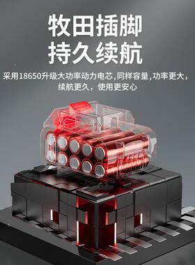 德耕国锂电旋0机EFX专用桁9度直角棘轮电动扳手大扭架力充电角向