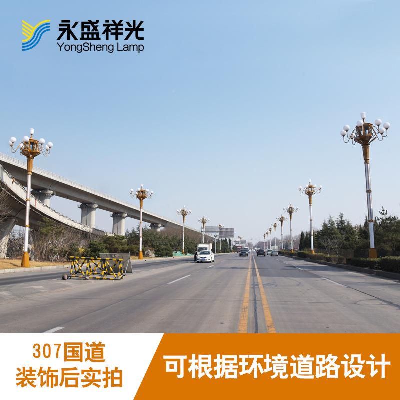 中灯华大型景观灯厂家玉路兰灯8米-2米LPXNED改1造道灯杆生产源头