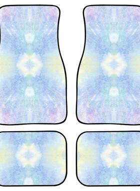 全包围汽车脚垫四季25906通用一Carfloor汽mat件起定车脚垫扎染元