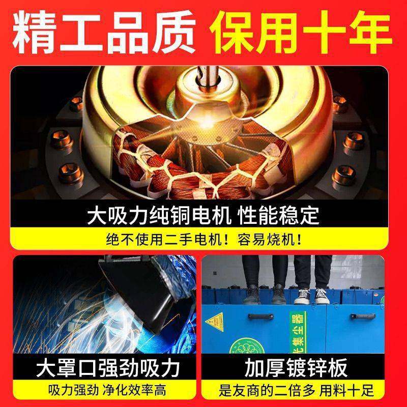 移动式单机脉冲布袋除尘器打磨抛光集尘器环保设备木工粉尘收集器