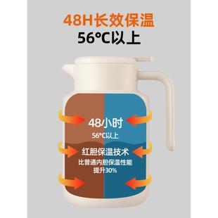 ZQ保康保温壶家温用保水壶大容暖水壶量AHC水瓶宿舍保温瓶玻璃热
